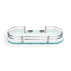 Oval Glass Shelf  