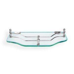 Zig Zag Glass Shelf